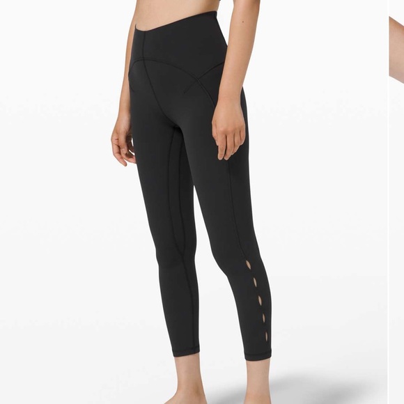 Lululemon 25” unlimit keyhole leggings- size 4 - Picture 2 of 5